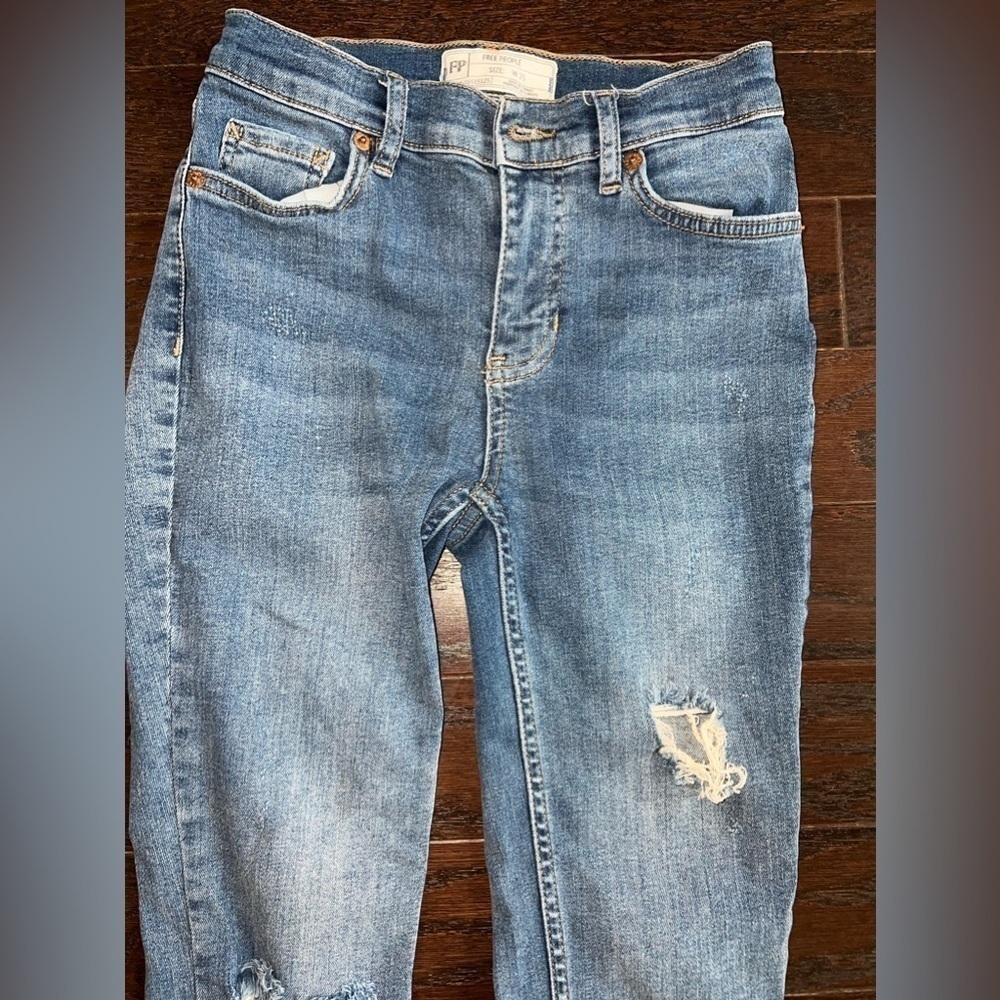 Free People Great Heights Frayed Jean - Picture 6 of 8